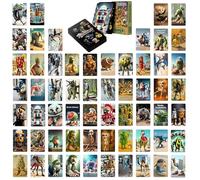 Juego Cartas Brainrot, 92 pieza Cartas Brainrot con Pegatinas, Set de brainrot cartas coleccionables, cartas brainrot con Cromos, tarjetas brai-nrot, Tralalero Tralala Tarjetas, para Fiesta y Evento