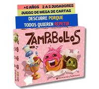 Juego cartas niños 6 años y adultos amantes de los bollos y los juegos de mesa Zampabollos | De 2 a 5 Jugadores | partidas de 15´ y Aprende a Jugar en menos de 1´ | Disfruta y Compite por los Bollos