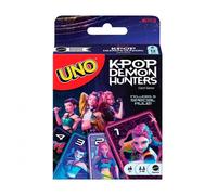 Juego cartas uno k-pop demon hunters