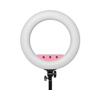 Juego Caruba RGB Round Vlogger LED de 18 pulgadas con bolsa rosa