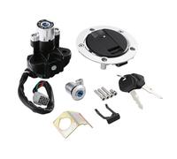 Juego Cerradura Motocicleta Compatible Con Suzuki Para GSF1200 Para Bandit 1200 2006 Bloqueo Del Interruptor De Encendido De Arranque Barril De Bloqueo Encendido Interruptor Bloqueo Encendido Barril