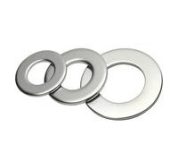 Juego combinado 80-560 Uds M2 .5 M3 M4 M5 M6 M8 M10 M12 304 arandela plana de sellado acero inoxidable juntas planas Metal cuña mesón Para Tornillos(360 PCS)