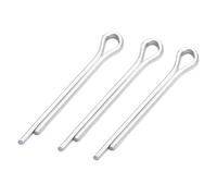 Juego Combinado De Pasadores De Chaveta 2-50 Uds pasadores divididos fijaciones de chaveta M1.5 M2 . M3 M4 M5 M6 M8 for reparación automóviles para Mecánica(M8x80mm 2pcs)