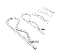 Juego Combinado De Pasadores De Chaveta M1 .2 .6 .8 M2 .5 M3 M4 M5 M6 M7 Pasador de chaveta resorte acero R para Mecánica(5pcs 3x60mm)