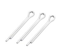 Juego Combinado De Pasadores De Chaveta Pasadores divididos de acero inoxidable 304, 2-50 piezas, tamaños M1.5, M2, ., M3, M4, M5, M6, M8, for reparación automóviles para Mecánica(M5x50mm 10pcs)