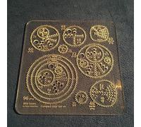 Juego compacto original y auténtico de Wild Gears, espirógrafo para adultos, fabricado en Canadá por Aaron Bleakley