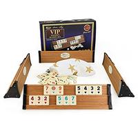 Juego compacto Rummy / VIP Ahsap Okey SETI con piedras de melamina Orta Boy