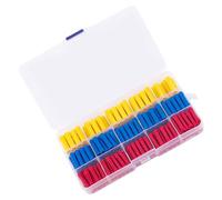 Juego completo de 200 conectores de cable resistentes aislados para compatibilidad de calibre 22 y 10