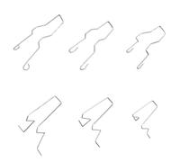 Juego completo de 24 clips de resorte de retención para focos de faros delanteros H1 H3 H4 H7 para faros delanteros de haz bajo