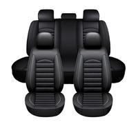 Juego completo de 5 fundas para asientos de coche, para Opel Agila, Antara, Astra, GTC, Corsa-e, Grandland, Grandland, X, Insignia, Meriva, Mokka, Vectra, Viva, Zafira, Zafira, Tourer, (negro)