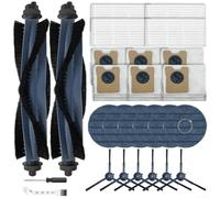 Juego completo de accesorios para aspiradora robot omni C20 de Eufy - 26 piezas, incluye cepillo de rodillo HEPA bolsas de filtro