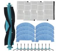 Juego completo de accesorios para Honor Choice Robot Cleaner M1 con cepillo de rodillo de repuesto para cepillo lateral, paño de fregona para un rendimiento consistente (B)