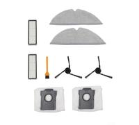 Juego completo de actualización compatible con Dreame D20 Pro para aspiradora robot Plus equipada con cepillos laterales, filtros, trapeadores, bolsas de polvo y herramienta de limpieza para potencia