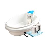 Juego Completo de baño de electrolisis para pies, Color Blanco, bañera de Iones de pies, Cuenco para el Cuidado de los pies, Juego de platillos para el Cuidado de los pies I Electrolysis