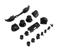 Juego Completo de Botones de Controlador de Juego, Kits de Accesorios de Manijas de Repuesto para Series X, Botón de Reemplazo, Botón de Reemplazo único, Adecuado para Series X,(Negro)