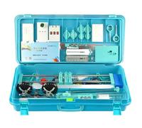 Juego completo de caja experimental óptica, caja experimental de lente de agua, kit de experimento de óptica física para equipos de refracción de luz científica,
