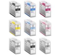 Juego completo de cartuchos para Epson SureColor P800