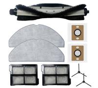 Juego completo de cepillos laterales, filtros, paños de fregona y bolsas de polvo para robot aspirador ILIFE A30 Pro / V10