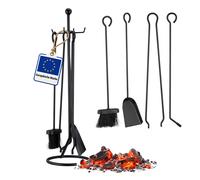 Juego completo de chimenea Set de chimenea Accesorios y herramientas 5 piezas