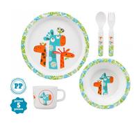 Juego completo de comida para bebés - Jirafa Kiokids