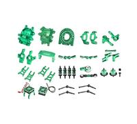 Juego completo de competición de aluminio para Traxxas 1/10 Ford GT 4-TEC 2.0 VXL BL-2S 4-TEC 3.0 Corvette 3.0 Toyota - Verde