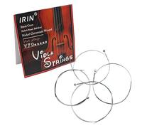 Juego completo de cuerdas de viola con extremo chapado en acero inoxidable para instrumentos musicales