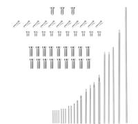 Juego completo de cuidado de instrumentos de oboe, práctico juego de reparación de oboe, textura de acero para restauración de piezas y actualizaciones de componentes, pieza de repuesto