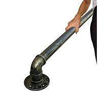 Juego completo de escaleras de bronce envejecido, soportes de barandilla de seguridad para interiores y exteriores, de 1 m a 5,4 m de longitud para un apoyo seguro, solución elegante e il