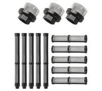 Juego completo de filtros de acero inoxidable para máquinas de pulverización sin aire para mejorar la filtración y el funcionamiento suave en varias aplicaciones