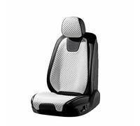 Juego Completo de Fundas para Asientos de Coche para Opel Combo/Commodore C/Corsa/Crossland X/Frontera,fría,Transpirable para el Verano.,A-White