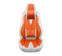 Juego completo de fundas universales de cuero impermeable para asientos de coche, compatibles con bolsas de aire laterales, se adapta a la mayoría de los coches