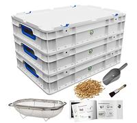 Juego Completo de Gusano de harina de Granja para cría de Gusanos