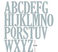 Juego completo de letras mayúsculas del alfabeto de 10 cm de alto,troqueles de corte de metal para álbumes de recortes,plantillas de grabación en relieve,álbum de papel,manualidades,tarjeta de regalo