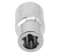 Juego completo de llaves de vaso tipo E, para llave de trinquete compatible con E10/E12/E14/E16/E18/E20/E22/E24, diseño de metal resistente (E14)