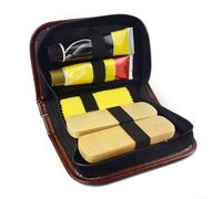 Juego completo de lustrador de zapatos apto para viajes que incluye herramientas clave para un mantenimiento sin esfuerzo del cuero en cualquier lugar que vayas