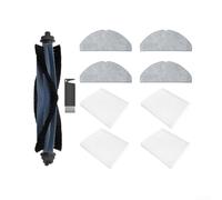 Juego completo de mantenimiento para Eufy G50 para Hybrid L60 para Hybrid Ses con cepillo en forma de V y filtros de alta eficiencia