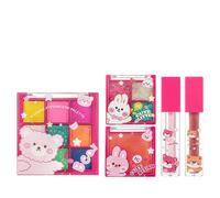 Juego completo de maquillaje para el rostro, juego de maquillaje facial portátil | Neceser de viaje | Para viajes de negocios, actividades al aire libre, uso escolar, novia, esposa, amiga, hermana e