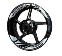 Juego Completo De Pegatinas para Llanta Motocicleta, Pegatina para Cubo Rueda, Rayas para para S1000RR S 1000 RR(Color6)