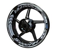 Juego Completo De Pegatinas para Llanta Motocicleta, Pegatina para Cubo Rueda, Rayas para para S1000RR S 1000 RR(Color10)