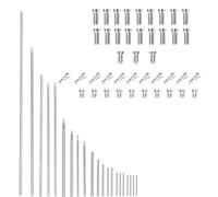 Juego completo de reparación de instrumentos de oboe, accesorios de repuesto adecuados para restauración de hardware y mantenimiento de piezas