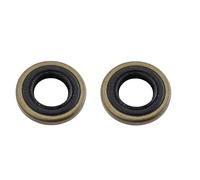 Juego completo de sello de aceite, cilindro, cárter, silenciador, limpiador de admisión, junta de carburador, apto for motosierra MS070, MS720, 070, 090, 105 cc(2pcs Oil Seal)