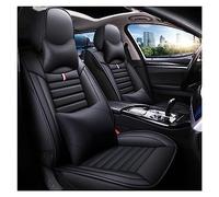 Juego Completo Funda Asiento Coche Cuero Para Ford Todos Los Modelos Para Fusion Para Edge Para Tourneo Para Kuga Para Mustang Protector Funda Asiento Coche(Bk pillow)