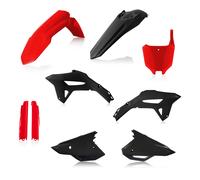 Juego Completo Plásticos Acerbis Rojo Negro Para HONDA CRF 450 R 2021-2024