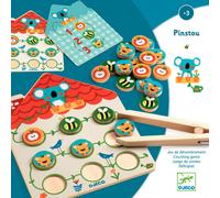 Juego con pinzas Pinstou de Djeco - Aprende a contar y clasificar jugando