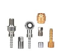 Juego Conexión para latón Frenos Hidráulicos para magura MT6 MT8 | Compatible MT2, MT4, MT6, MT8, material para latón , instalación para fácil, evita fugas de aceite(D)