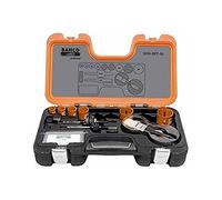 Bahco 3834-SET-62 - Jgo. Coronas 9 Pzs: (19, 21, 22, 29, 38, 48 Mm), 3834-Arbr-930 (14-30 Mm), 3834-Arbr-9100 (32-100 Mm)+Brocha