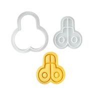 Juego creativo para hornear Diseños de útiles escolares Lápiz Regla Mochilas Forma Corte de galletas para fiestas infantiles Elaboración de refrigerios Suministros escolares de dibujos animados