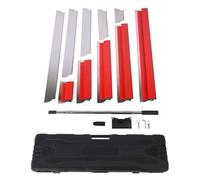 Juego cuchillas desbastar paneles yeso, hojas 7,8, 15,7, 23,6, 31 y 39,3 pulgadas, paneles yeso cuchilla desbastar con mango extensible, cuchillo paneles yeso tablero pared techo