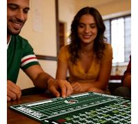 Juego Dados Fútbol, Football Dice Game, con 3 Dados E Marcador, Juego de Mesa de Fútbol Americano, Family Board Dice Game Set, Football Board Game, para Noches en Familia, Rompehielos y Fiesta