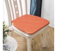 Juego de 1/2/4 Almohadillas para Silla con Lazos Cojines para Silla de Comedor de 16" X 18" Almohadillas para Silla de Comedor En Forma de U Cojín de Asiento para Cocina con Cremallera Invisible